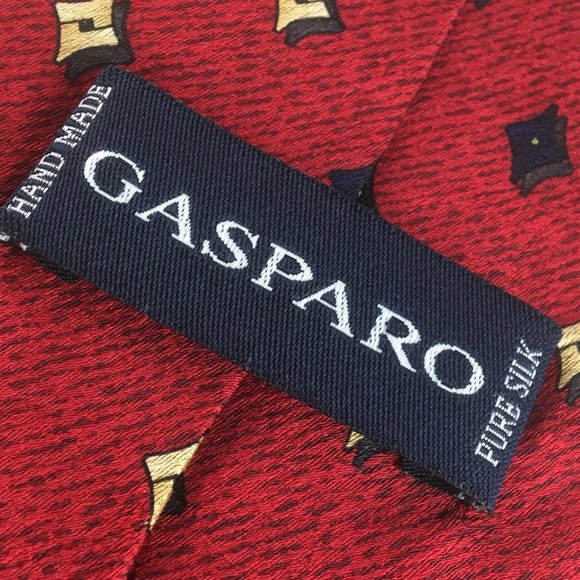 GASPARO SILK TIE - Picture 4 of 12